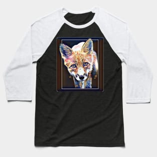 Celestial Fox Baseball T-Shirt